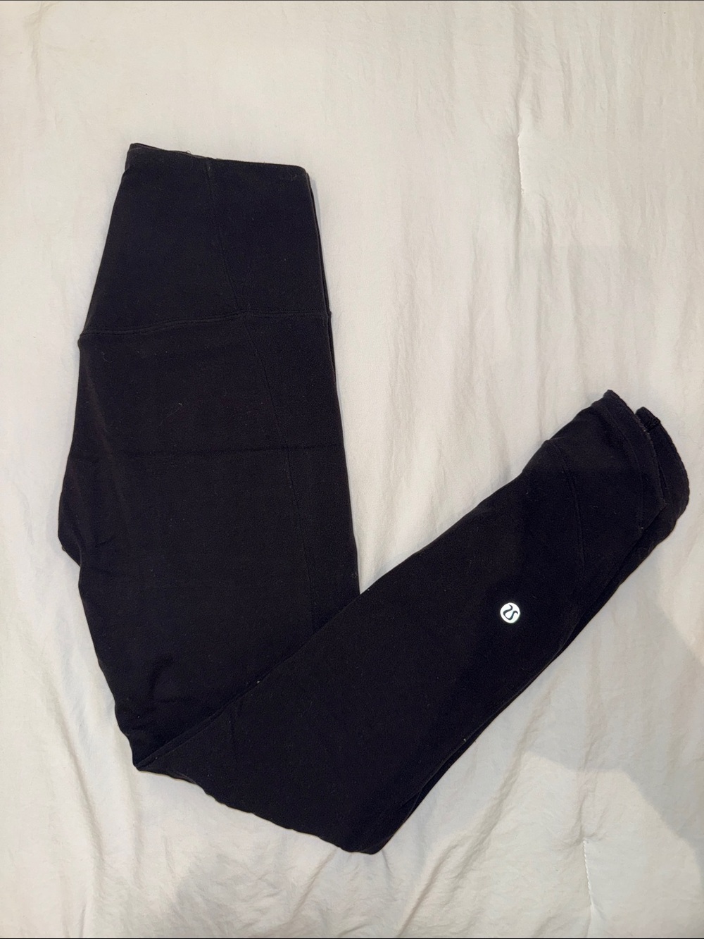 lululemon athletic 3/4 length High Rise Black Leggings